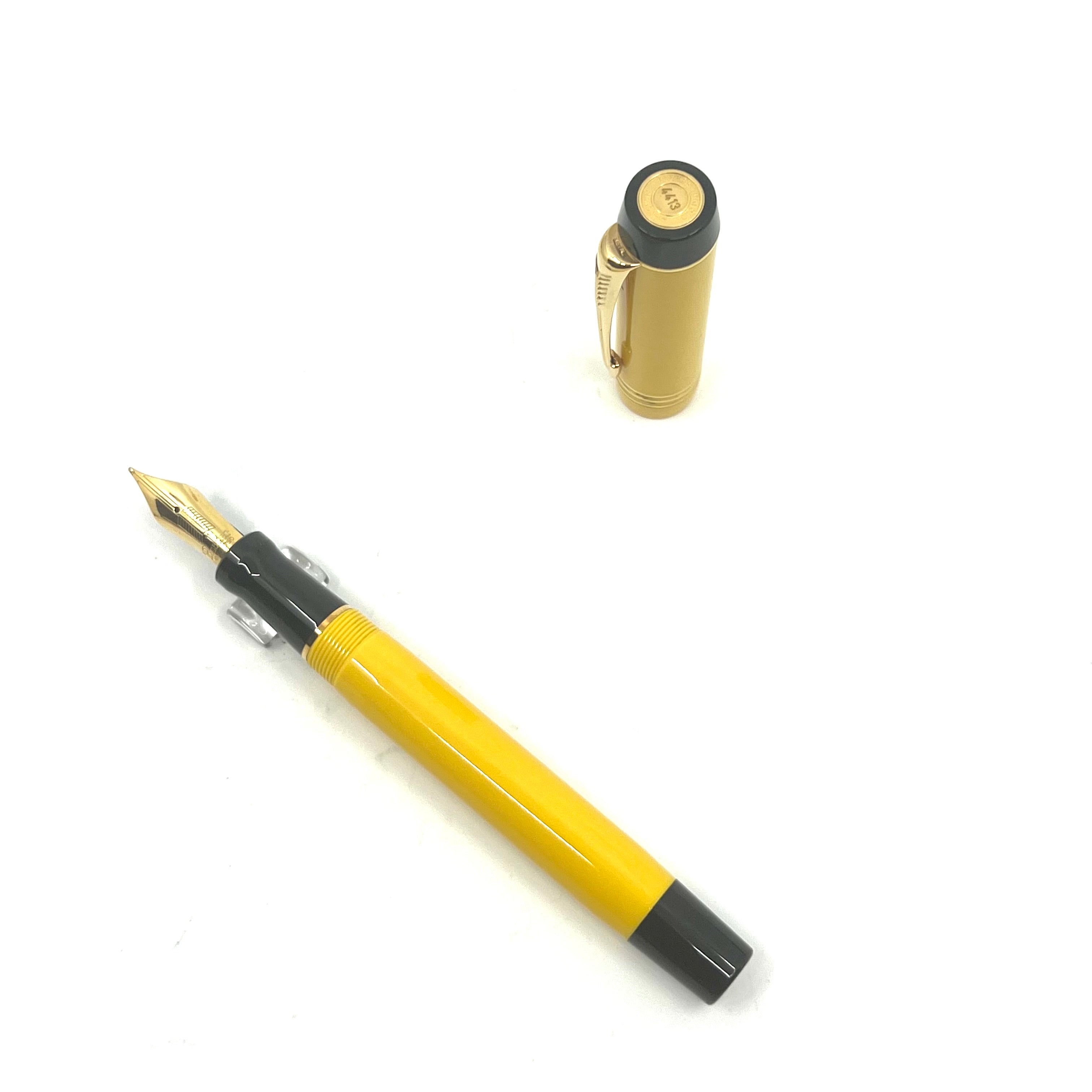 【PARKER】DUOFOLD イエロー 万年筆 Parker Duofold Centennial Mandarin Yellow Limited Edition