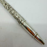 Yard-O-Led Beautifully Engraved Sterling Silver Victorian Grand Rollerball