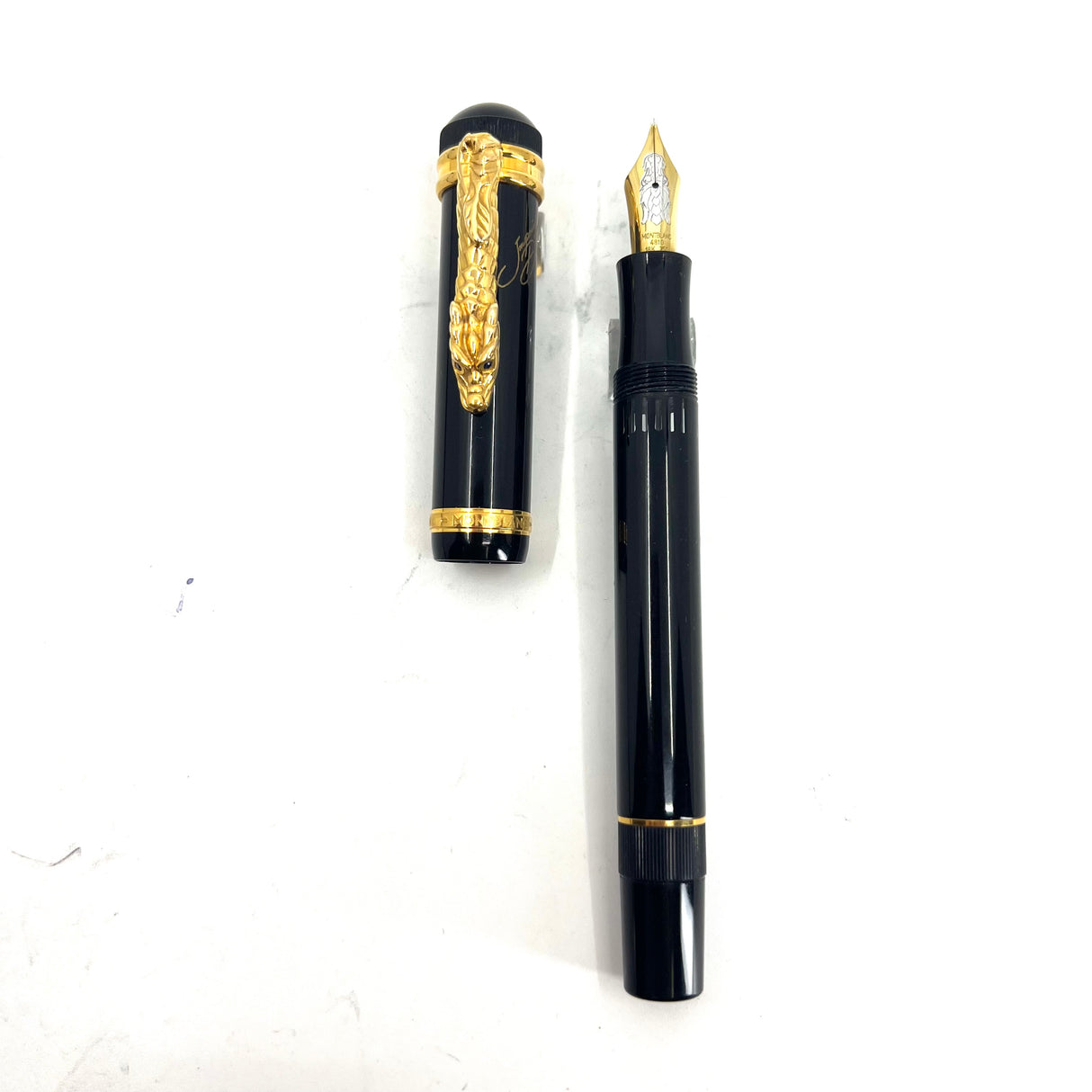 Montblanc 18kt Gold Clip Imperial Dragon Limited Edition Fountain Pen