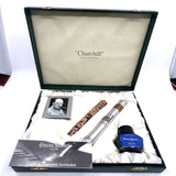 Conway Stewart Churchill Lever-Fill "Shingle" Fountain Pen