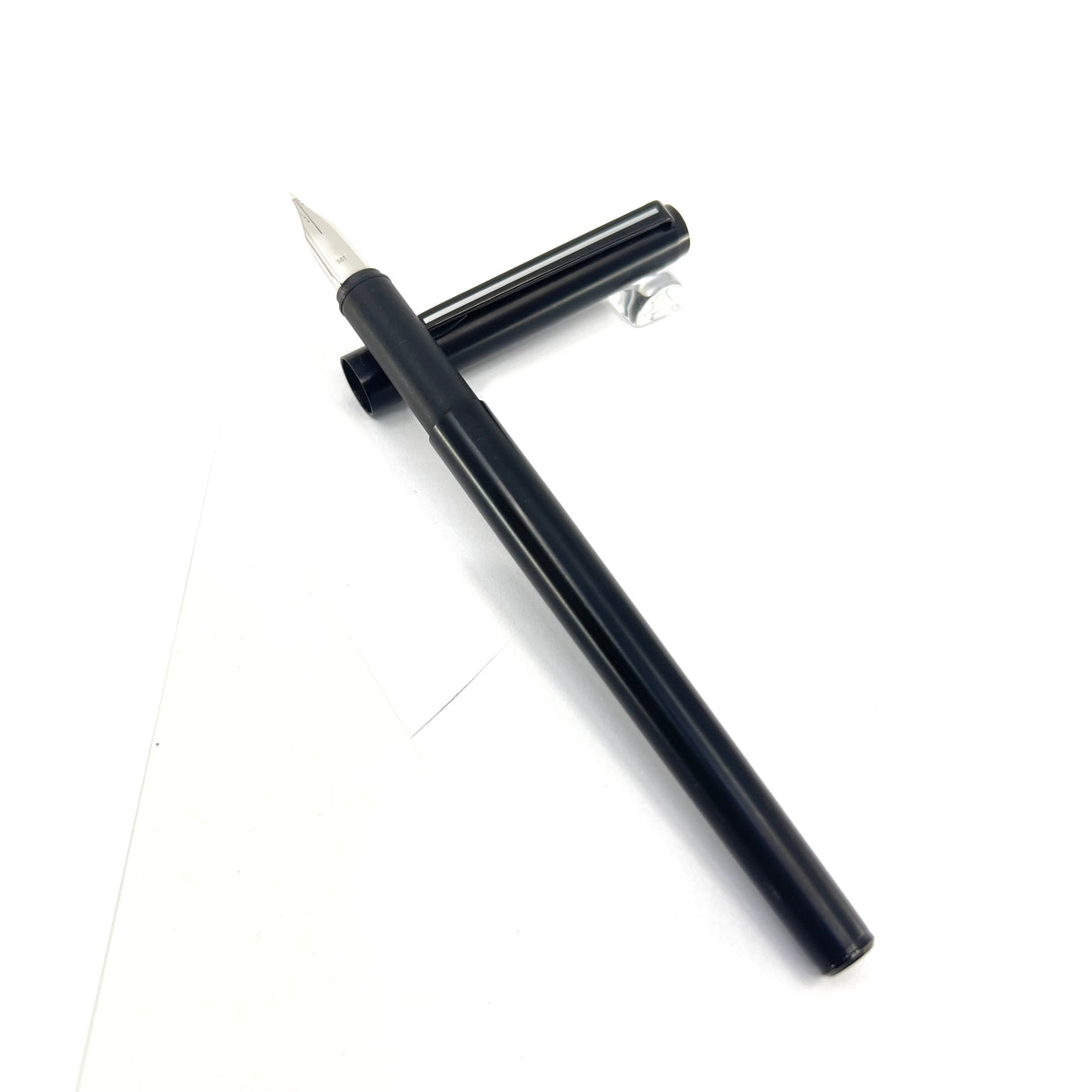 Montblanc Matte Black Metal QuickPen Styled Fountain Pen - Fine 14kt Gold  Nib