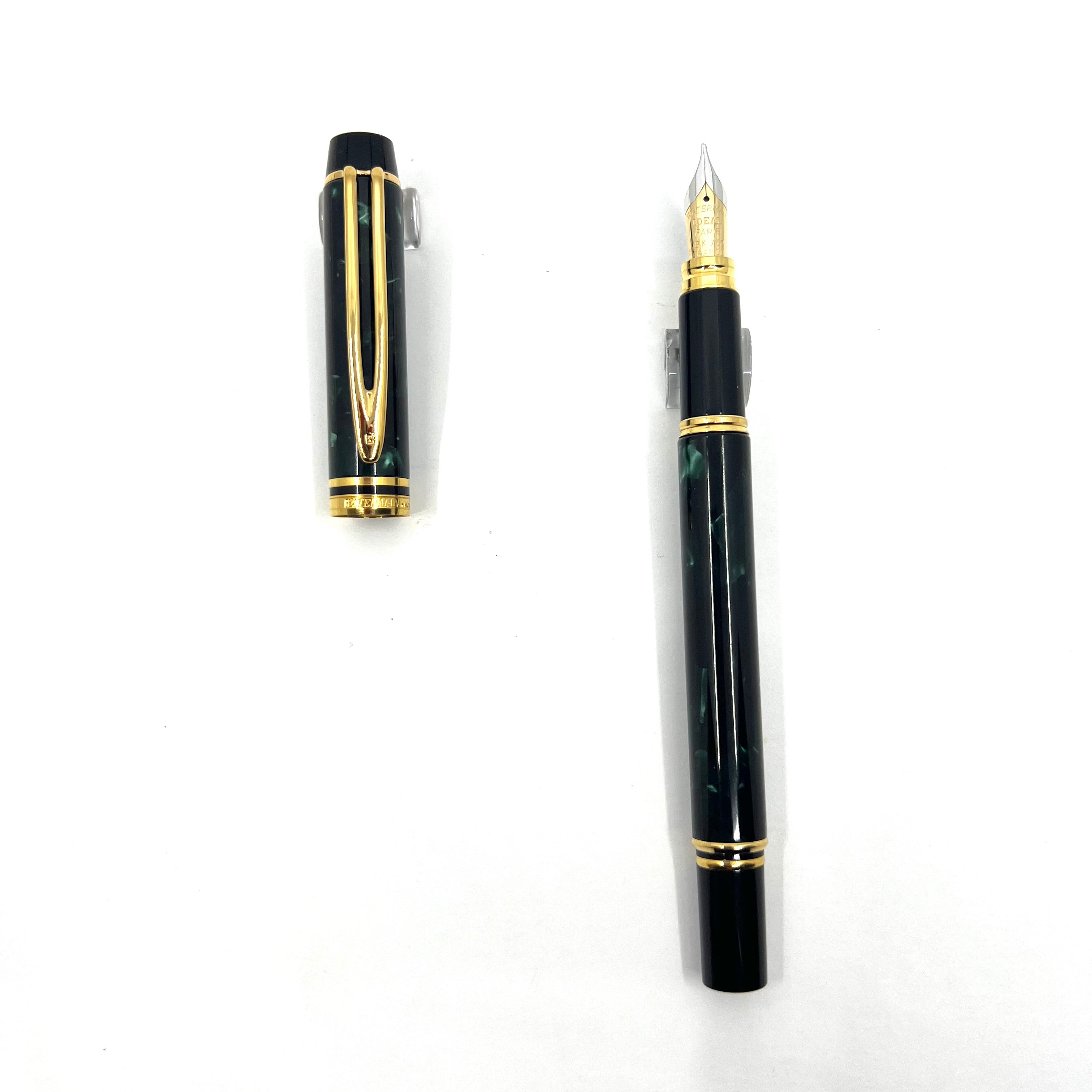 Waterman Rhapsody Le Man Marbled Green Fountain Pen – Fountain Pen