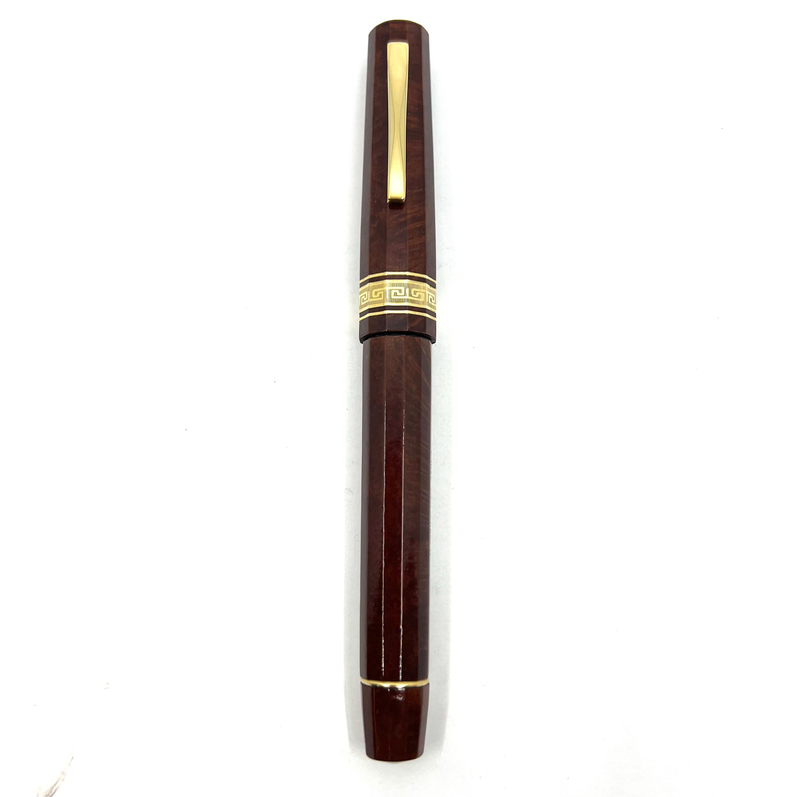 OMAS Christopher Columbus II Briar Wood Senior Paragon Fountain