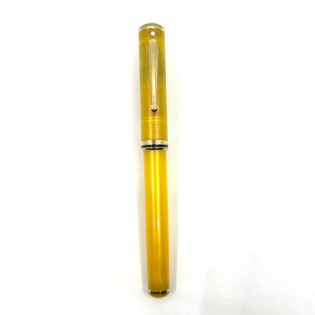 Sheaffer for Levenger Translucent Yellow Connaisseur Fountain Pen