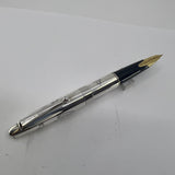 Namiki Sterling Silver Dragon Fountain Pen  - Broad 18kt Gold  Nib