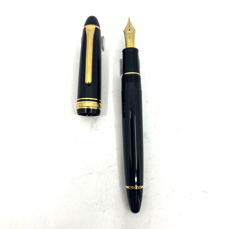 Sailor 1911 Large Black GT Fountain Pen - Naginata Togi Super Extra Fine Nib