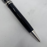 Montblanc Meisterstuck Classique #P164 Black Resin Ballpoint Pen - Platinum-Plated Trim