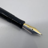 Loiminchay Junior Qing Long Black Resin Fountain Pen - Medium 18kt Gold  Nib