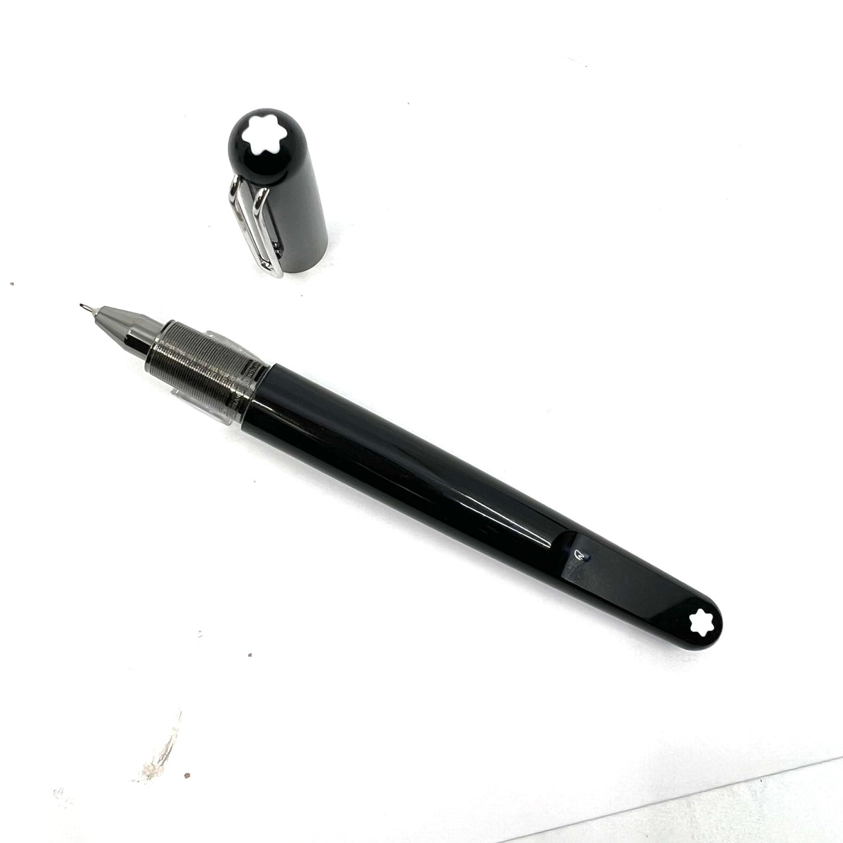 Montblanc M by Marc Newson Glossy Black Rollerball – Fountain Pen