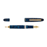 Esterbrook Estie Nouveau Bleu Nouveau Bleu with Gold Trim -  Fountain Pen (Button Piston)