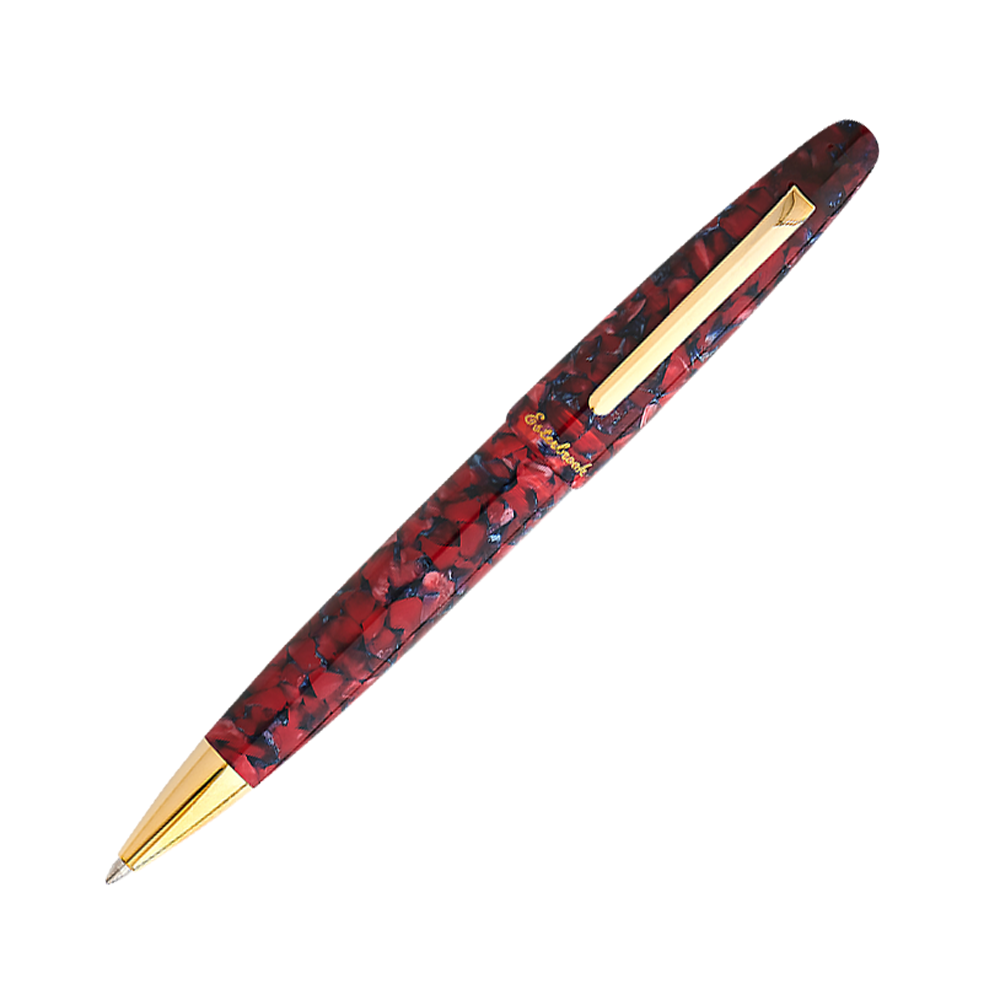 Esterbrook Estie Scarlet Scarlet Red with Gold Trim - Ballpoint