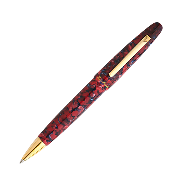 Esterbrook Estie Scarlet Scarlet Red with Gold Trim - Ballpoint