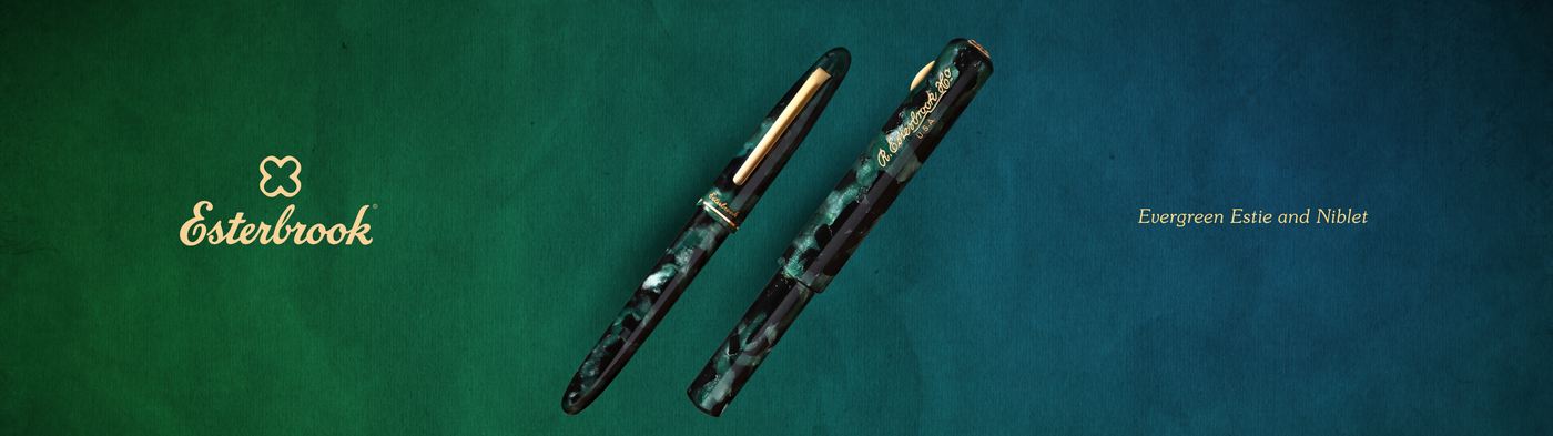 Esterbrook Estie and Niblet Evergreen Fountain Pen Collection