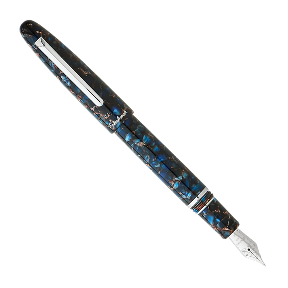 Esterbrook Estie Nouveau Bleu Nouveau Bleu with Palladium Trim - Fountain Pen