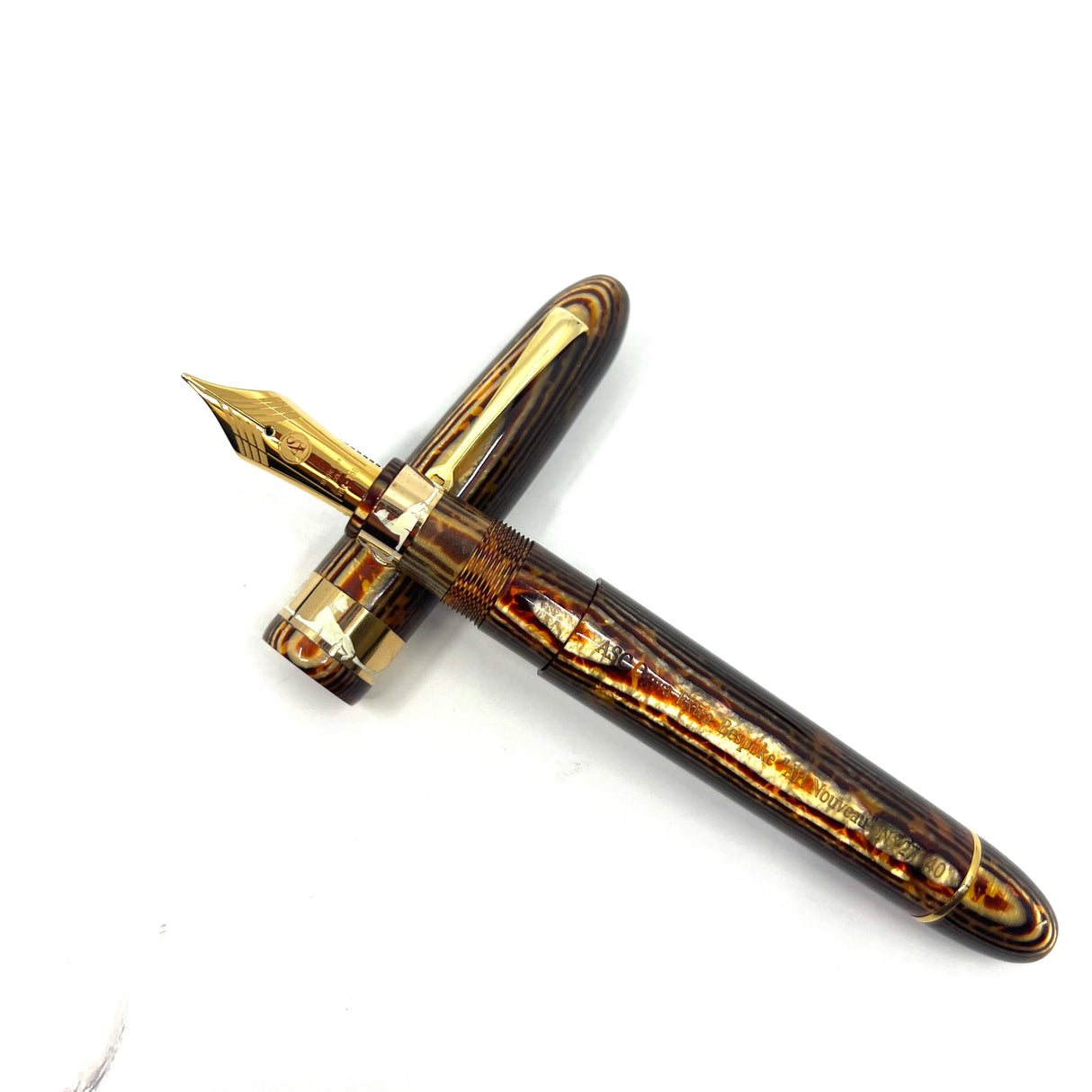 ASC (Armando Simoni Club) Ogiva Oversized Extra Art Nouveau Arco Celluloid Limited Edition  Fountain Pen