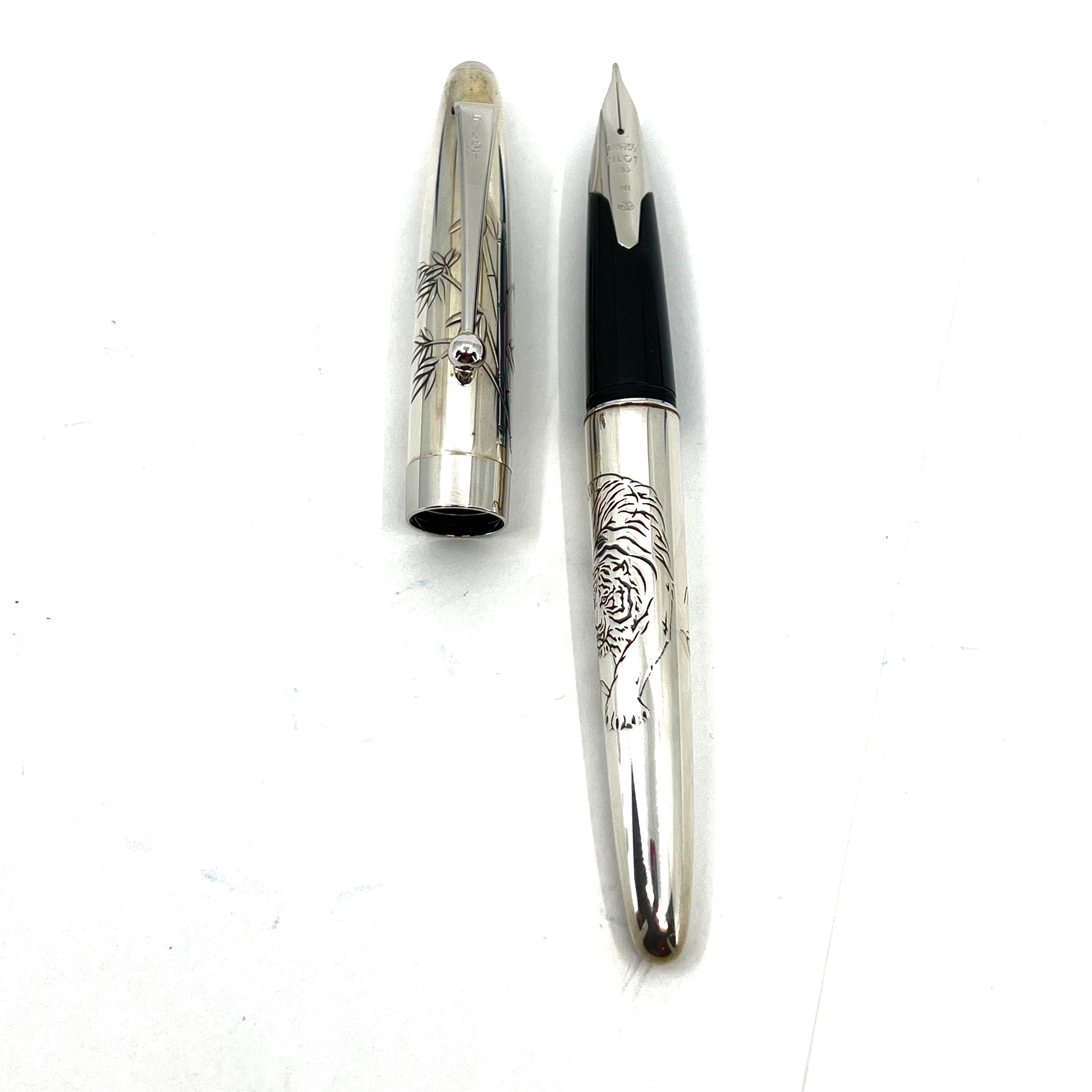 Pilot Sterling Silver Tiger Fountain Pen – Fountain Pen Hospital