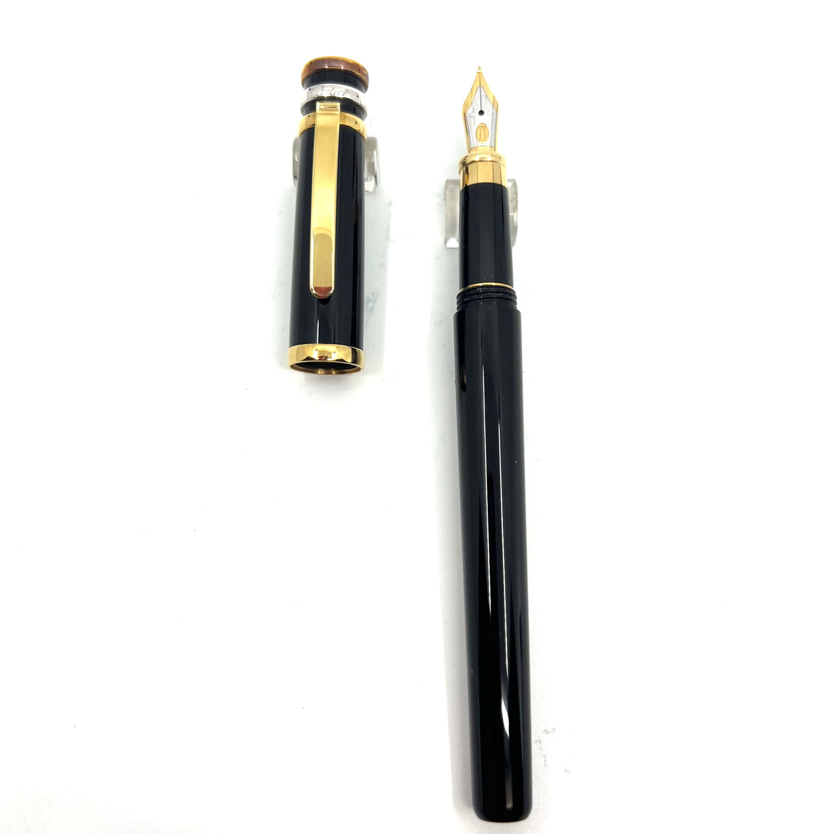 Cartier Trinity Black Lacquer Fountain Pen