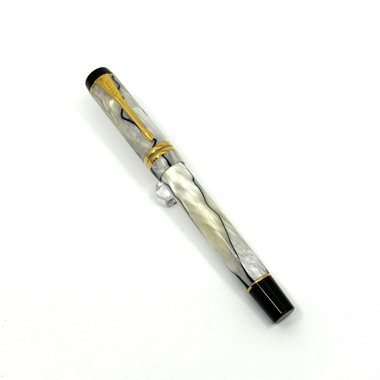 Parker Duofold Pearl & Black Rollerball