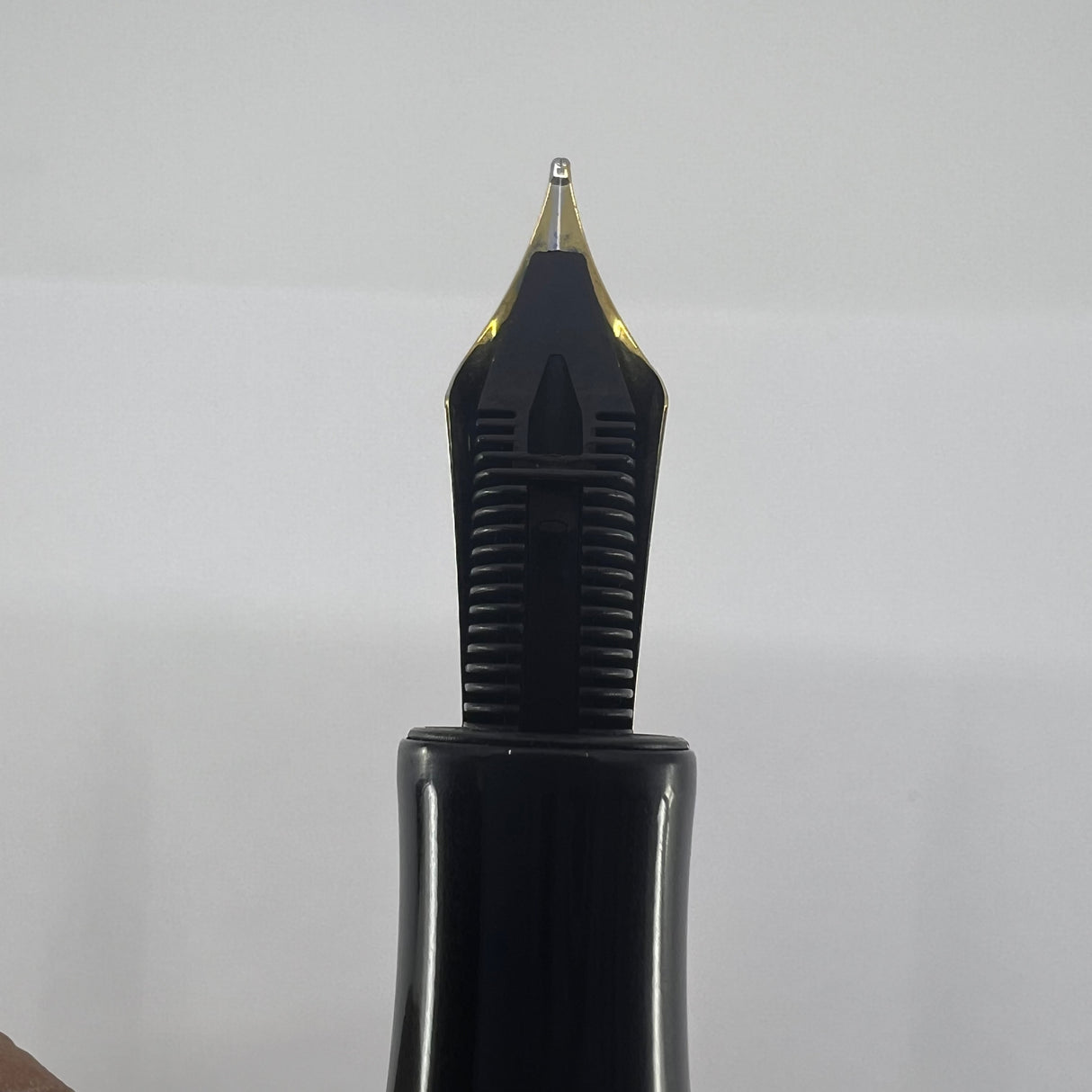 Loiminchay Junior Qing Long Black Resin Fountain Pen - Medium 18kt Gold  Nib