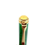 Pelikan Souveran K600 Marbled Vibrant Green Ballpoint Pen