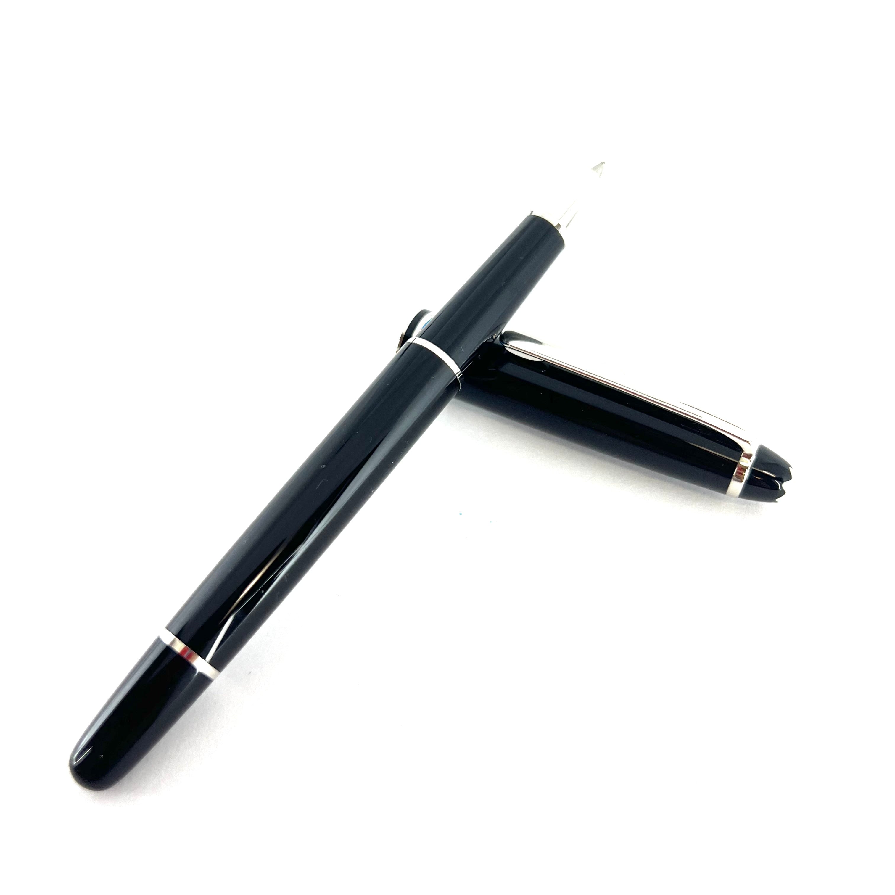 Montblanc Classique #P163 Platinum-Plated Trim Rollerball