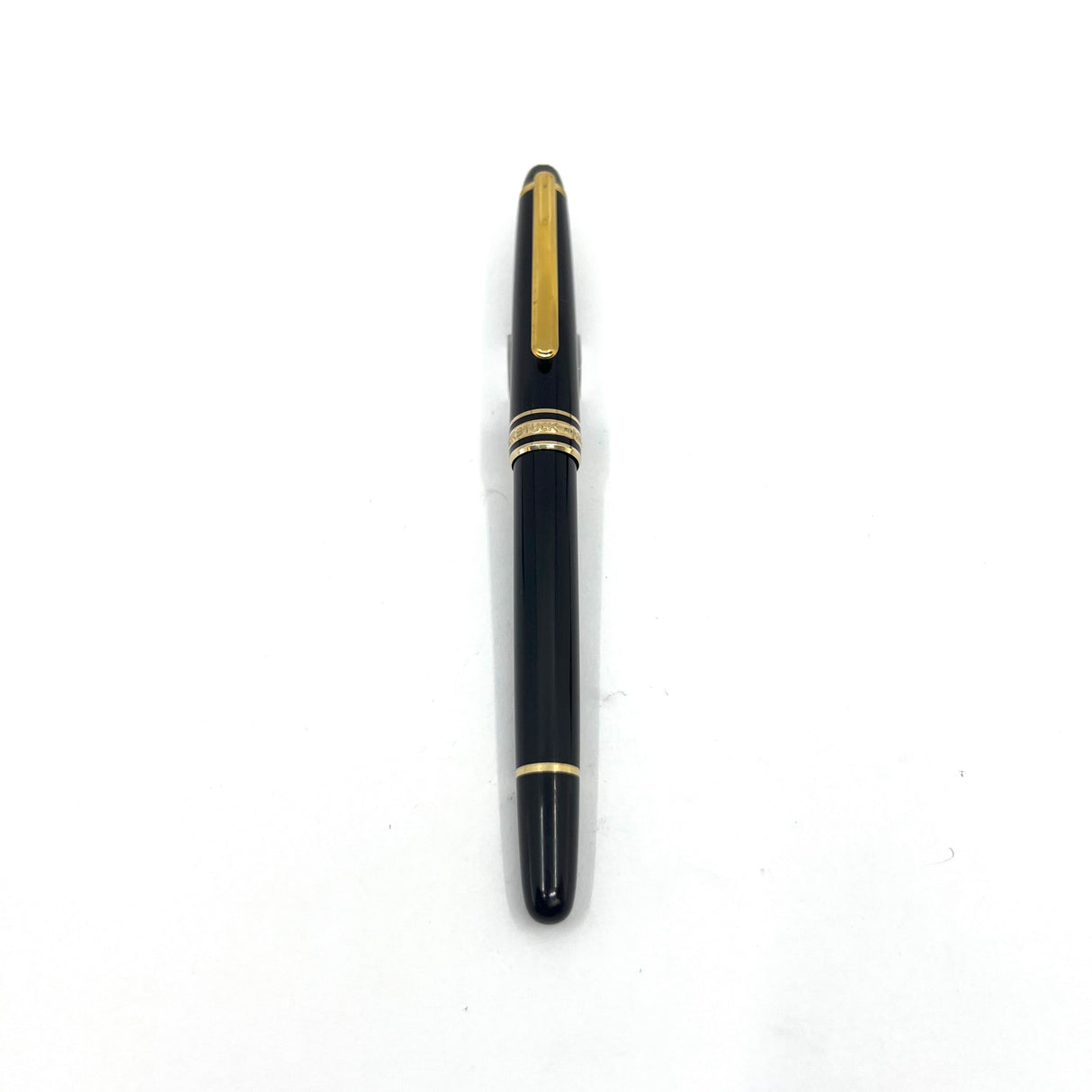 Montblanc Meisterstuck Classique #163 Black Resin  Rollerball - Yellow Gold-Plated Trim