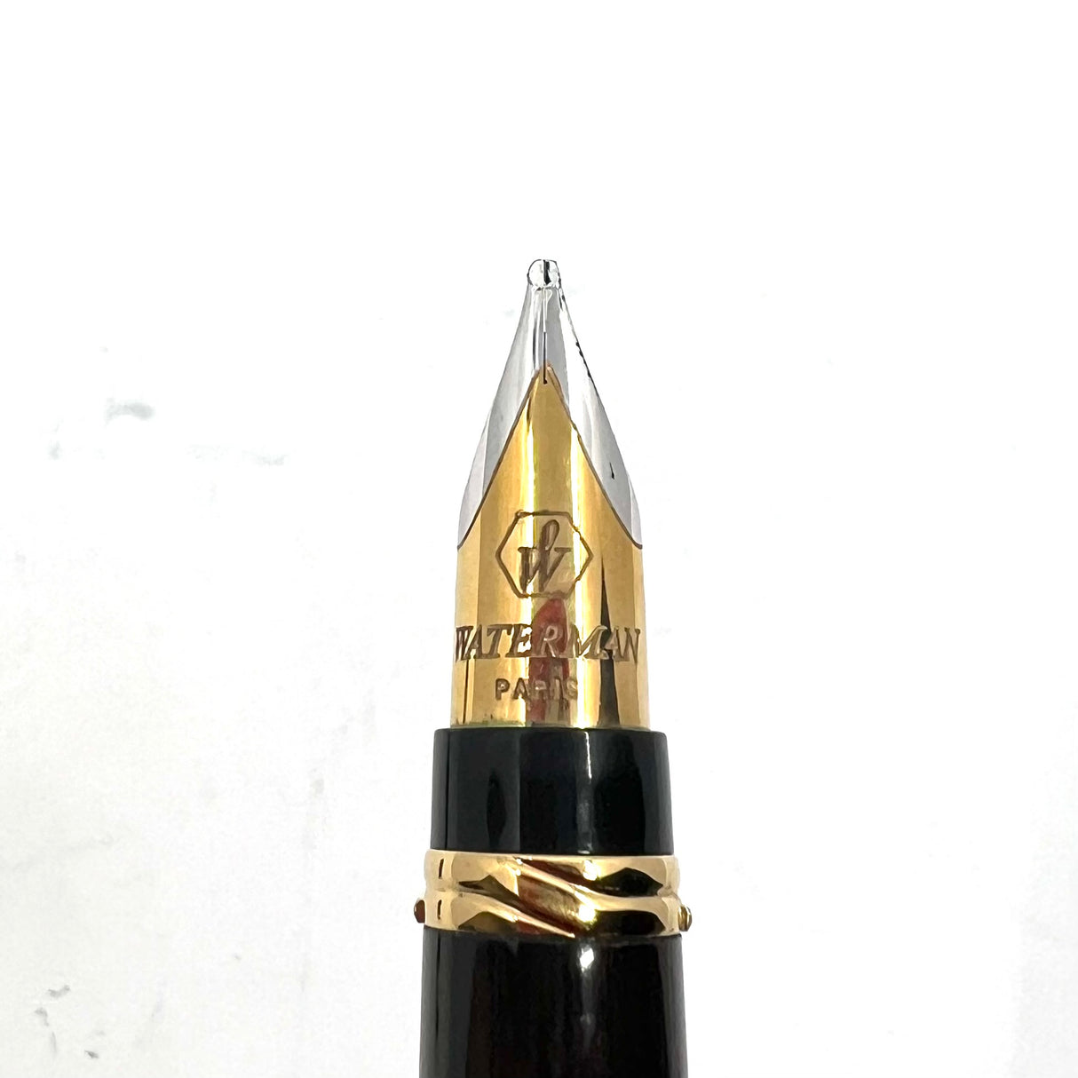 Waterman Liaison Brown Woodgrain Ebonite Fountain Pen