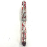 Visconti Millennium One Red Streaked Transparent Limited Edition  Fountain Pen