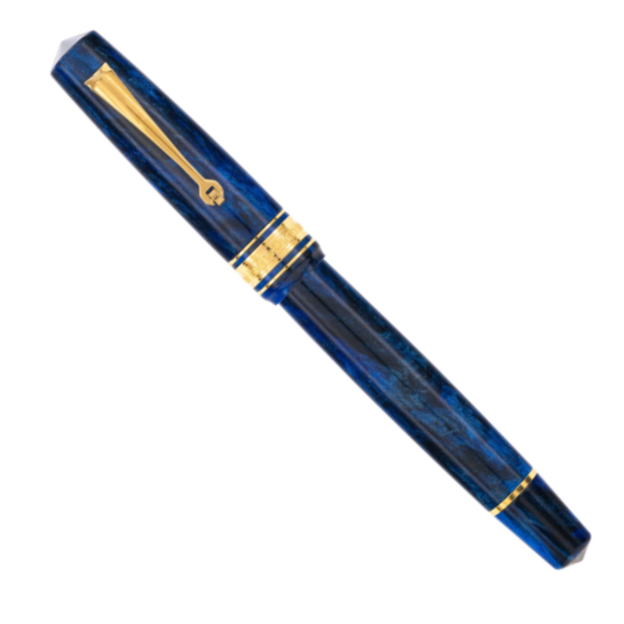 Omas Bologna Azzurro Diamante (Diamond Blue) - Fountain Pen