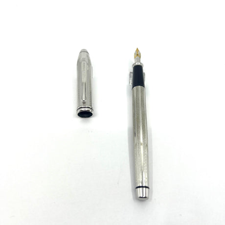 Cross Townsend Platinum-Plated Fountain Pen - Fine 18kt Gold Nib