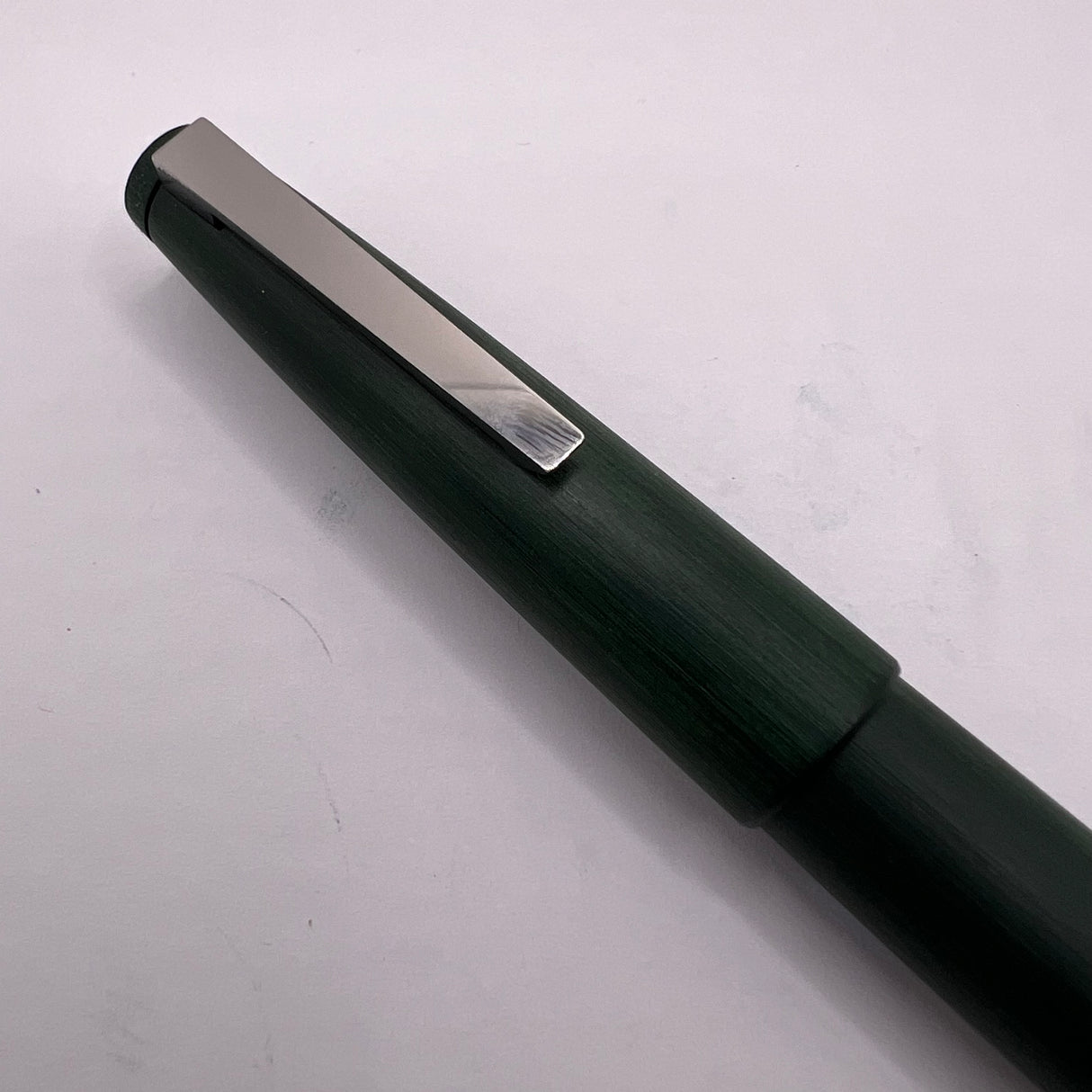 Lamy #2000 "Pine" Limited Edition - Brushed Dark Green Polycarbonate Fountain Pen   - Fine 14kt Gold Nib