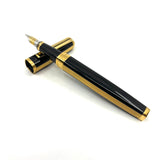 Waterman Oversized Exception Gold-Plated Striped Fountain Pen