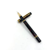 Waterman Rhapsody Burgundy Marble Fountain Pen  - Fine 18kt Gold Nib