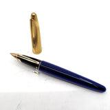 Waterman Edson Blue Translucent Fountain Pen