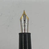 Montblanc Meisterstuck Doue Solitaire 146 LeGrand Fountain Pen - Gold Plated Pinstriped Cap