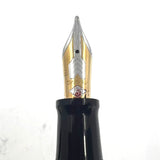 OMAS  Senior Paragon Extra - Large Black Fountain Pen - Flexible Double Broad 18K Nib