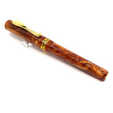 Visconti Marbled Amber Kaleido Fountain Pen