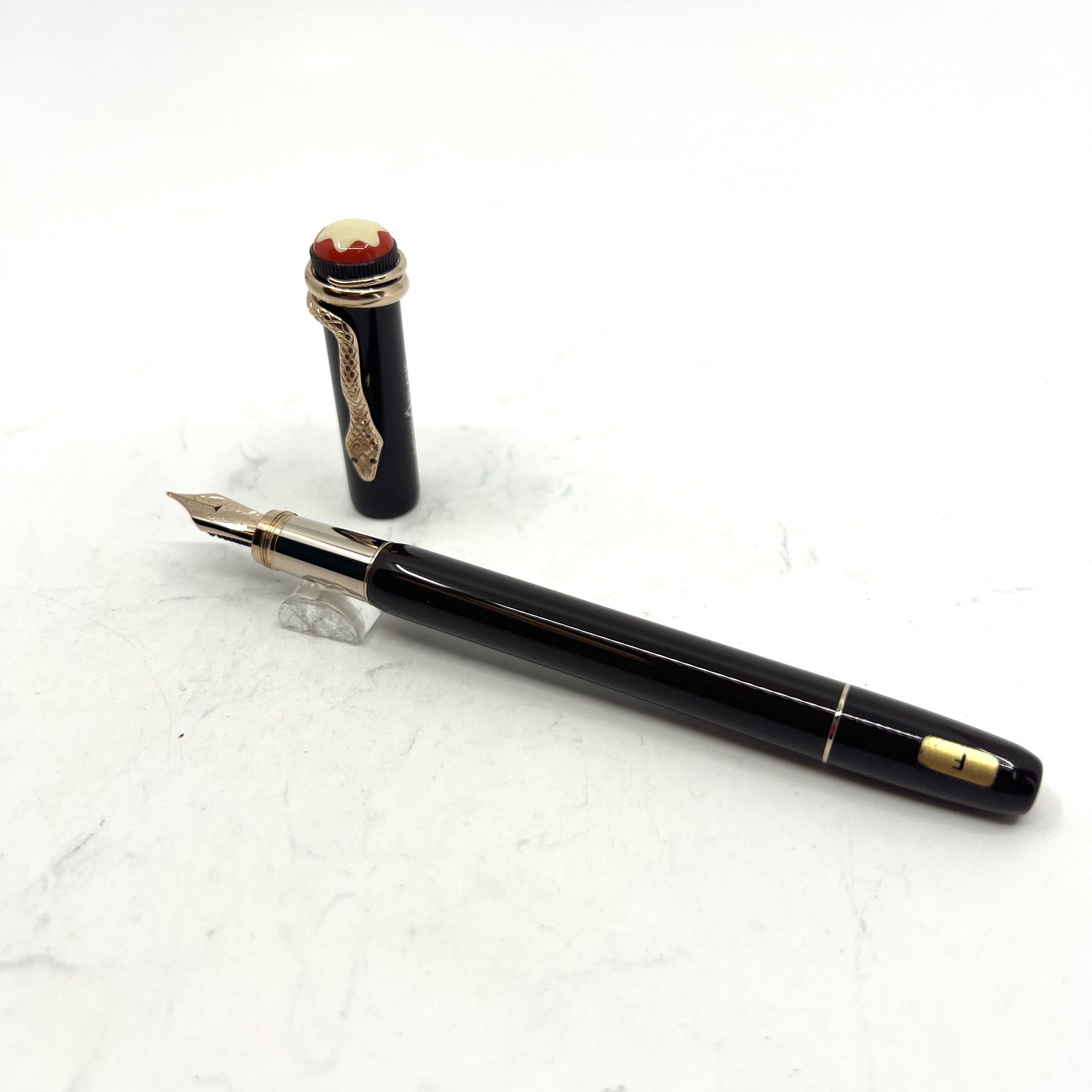 Montblanc Rouge et Noir 万年筆 モンブラン 万年筆 ルージュ・エ・ノワール MONTBLANC pre-Boheme