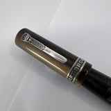 Krone  Lustrous Brown Limited Edition Commemorating Iconic NYC Pen Shop Art Brown's 80th Anniversary  - Medium 18kt Gold  Nib