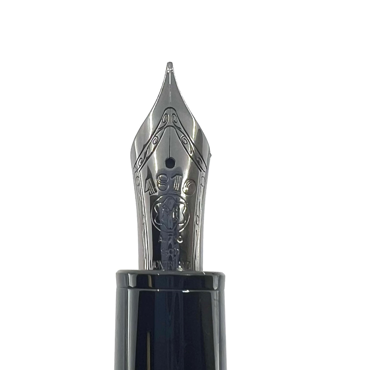 Montblanc Meisterstuck Calligraphy Gold Leaf Solitaire LeGrand  Special Edition Fountain Pen - Semi-Flex Fine 18kt Gold Nib