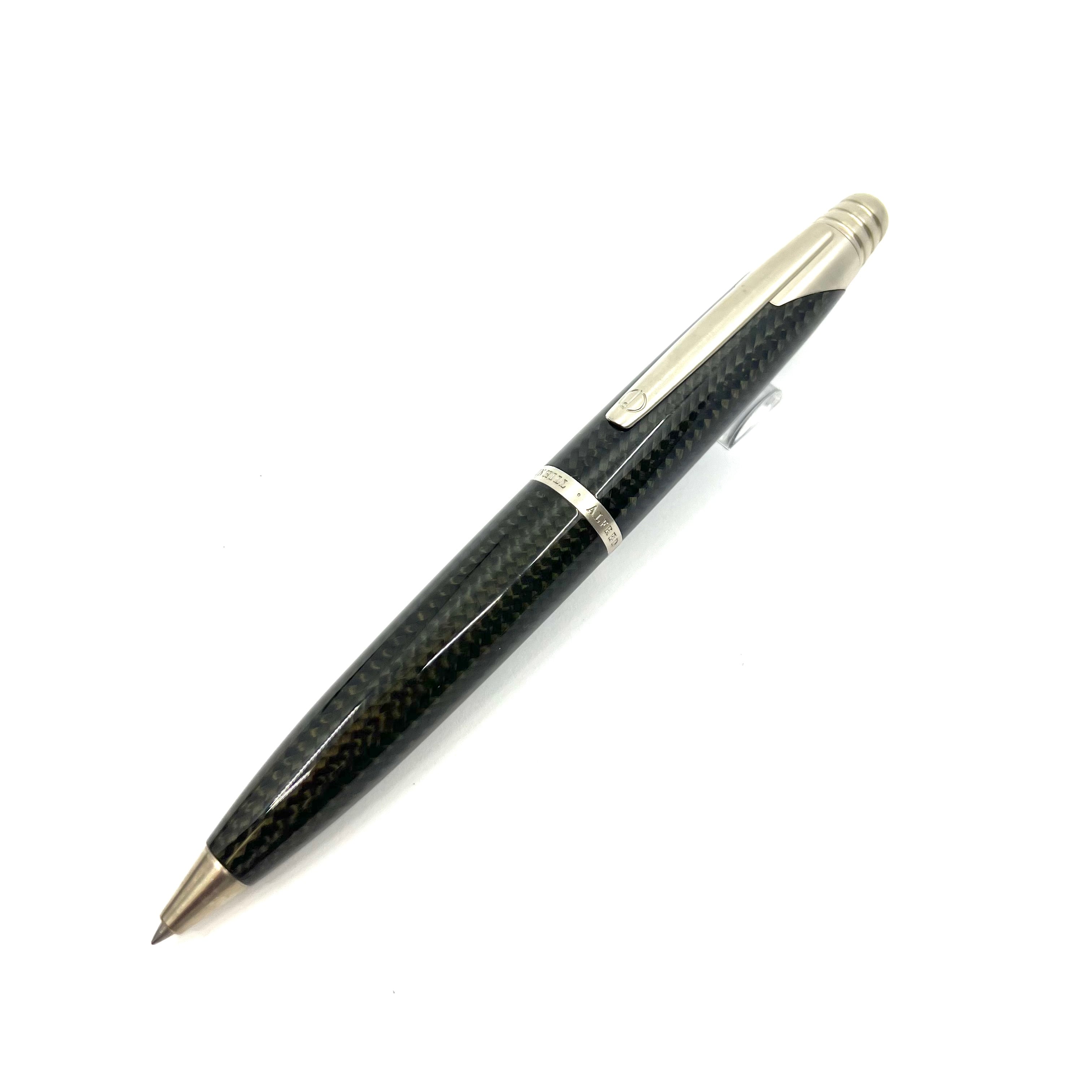 ダンヒル AD2000 ボールペンカーボンファイバー Dunhill AD2000 Large Carbon Fibre Ballpoint Pen – Fountain Pen