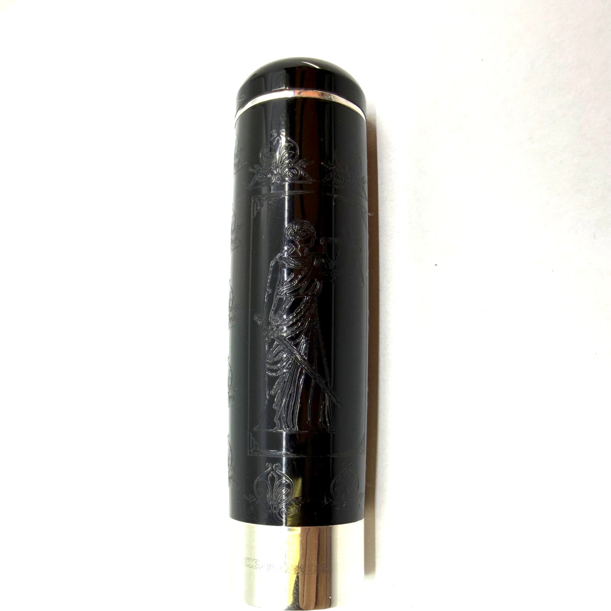 Conway Stewart Large Professional Series Lawyers "Justice is Blind" Subset Etched Limited Edition Fountain Pen - Fine 18kt Gold Nib - Rare! NOT The Learned Hand Edition