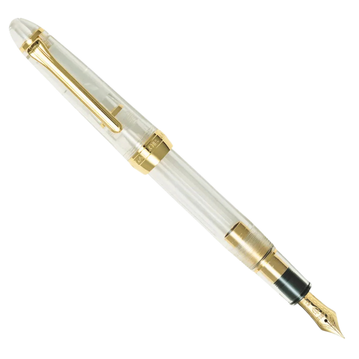 Sailor Pro Gear Slim Demonstrator with Gold Trim (14k Gold Nib) - Fountain Pen