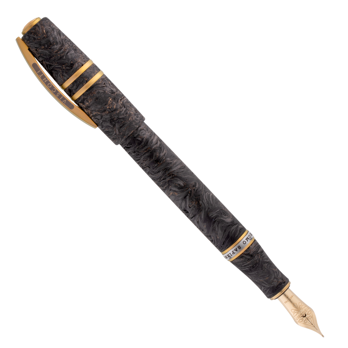 Visconti Homo Sapiens Carbon Moiré Fountain Pen