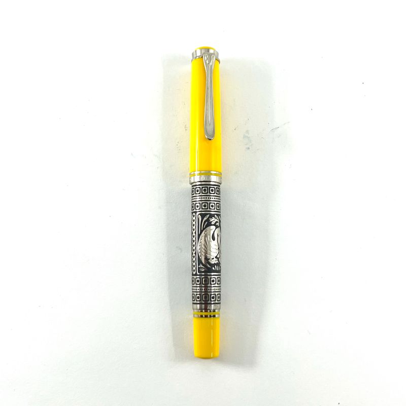 Pelikan 　ペリカン　M710 Yellow TOLEDO 18C-B Pelikan ペリカン M710 Yellow TOLEDO 18C-B ペリカン Toledo Silver