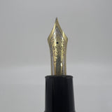 Montblanc Meisterstuck #146 LeGrand Black Fountain Pen   -  Very Flexible Fine 14kt Gold Nib