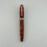 Laban Mento Orange Tiger Pearl - Oversize Pen! - Fountain Pen