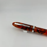 Laban Mento Orange Tiger Pearl - Oversize Pen! - Fountain Pen