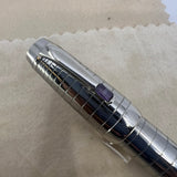 Montblanc Boheme Steel Noir Fountain Pen   -  Medium 18kt Gold Nib