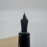 Montblanc Boheme Steel Noir Fountain Pen   -  Medium 18kt Gold Nib